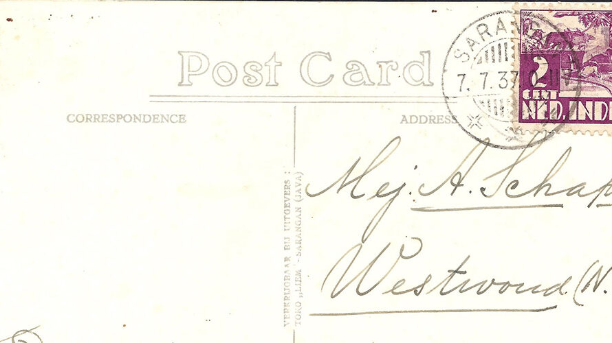 Sarangan (Dutch East Indies) – Westwoud 1937
