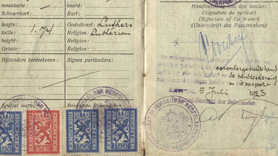 Chancery and Foreign Office revenue stamps
