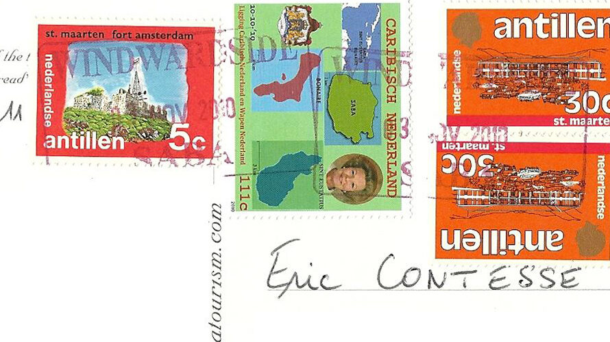 A special postcard from Saba Island