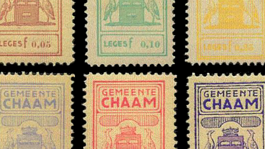 Municipal revenue stamps: Alphen-Chaam / Chaam / Alphen en Riel