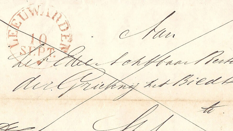 Leeuwarden – Sint Annaparochie 1844