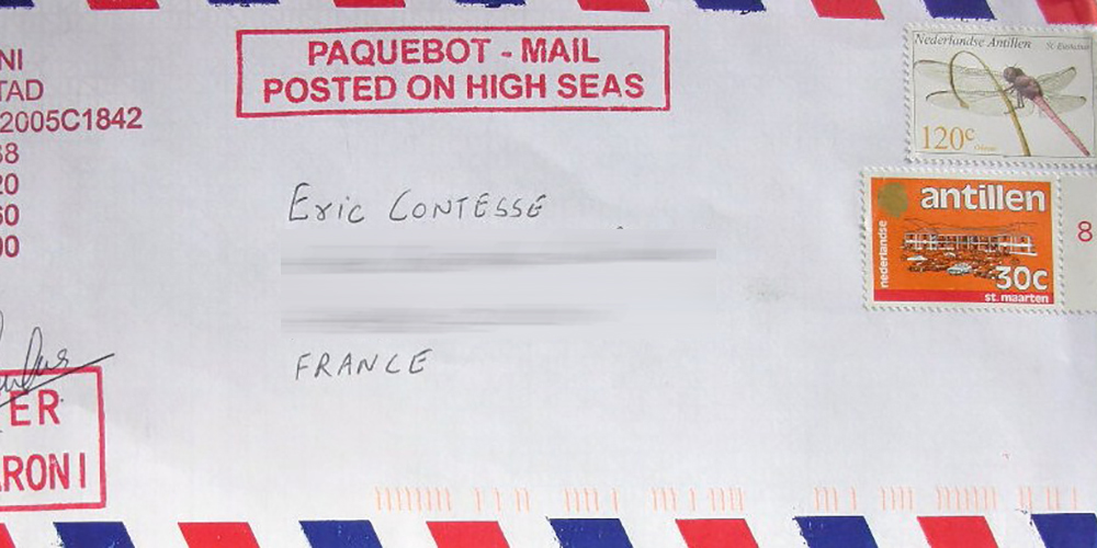 My first Paquebot Mails