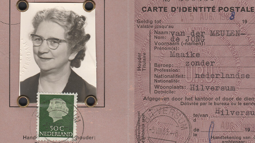 Postal identity cards