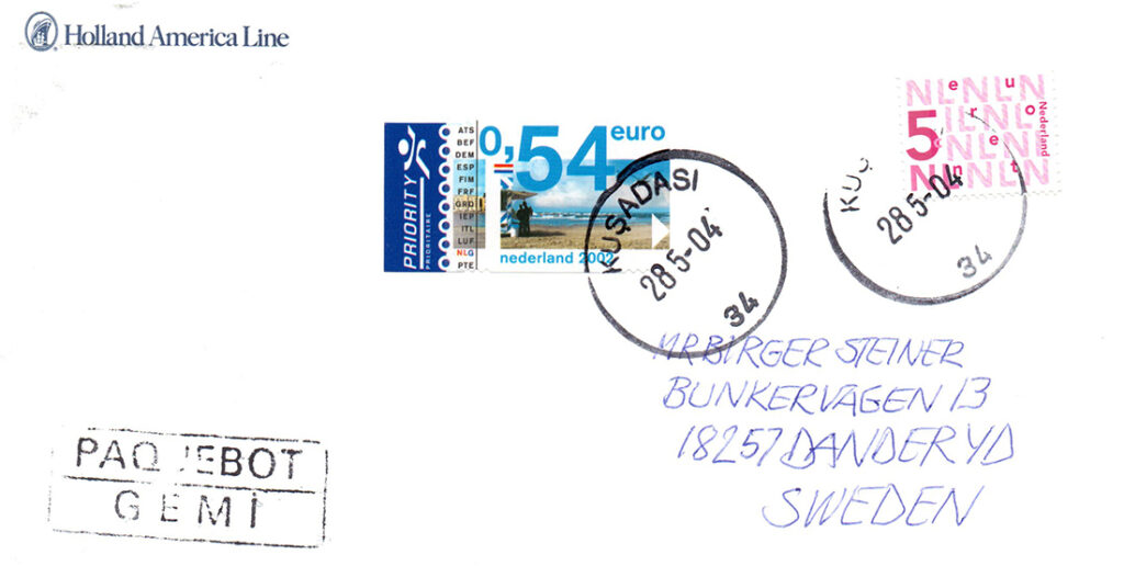 With the Wind in Its Sails: A Journey Through the World of Paquebot Mail
