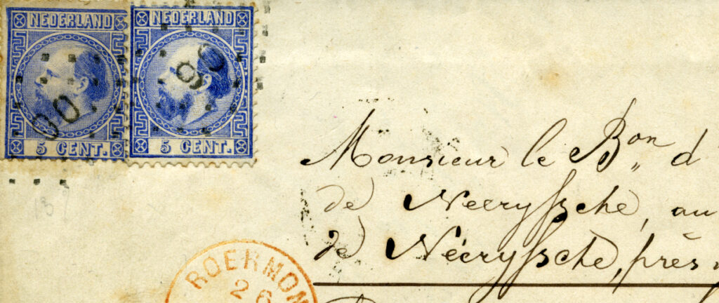 From Roermond to Neerijse: Postal Traffic and Castle Life in the 19th Century