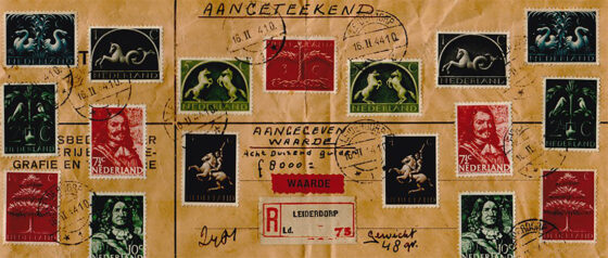 Dutch Philatelic Cover from February 1944: An Analysis